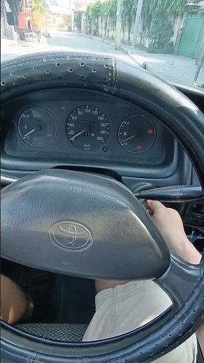 Toyota 2E Corolla 1995 Start-Up carburetor