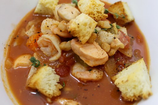 Tomato Based Seafood Chowder - Bonita's Kitchen