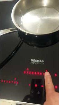 Miele induction cooktop