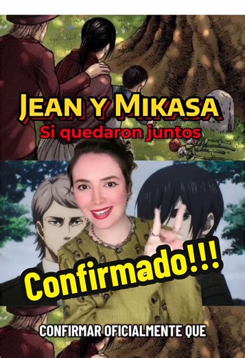 Jean y Mikasa quedaron juntos confirmado!! ✨ #attackontitan #shingekinokyojin #jeankirstein #mikasaackerman #jeankasa