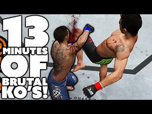 UFC Undisputed 3 KO Compilation