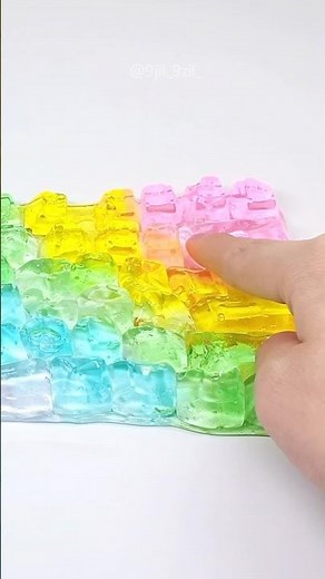 진짜 슬라임 키보드 asmr (๑°ㅁ°๑)❕ [ Real slime keyboard asmr ]🍬