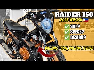 2023 MODEL | RAIDER 150 CARB | Actual unit, and Specifications Walkthrough