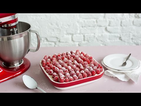 Raspberry tiramisu recipe - KitchenAid