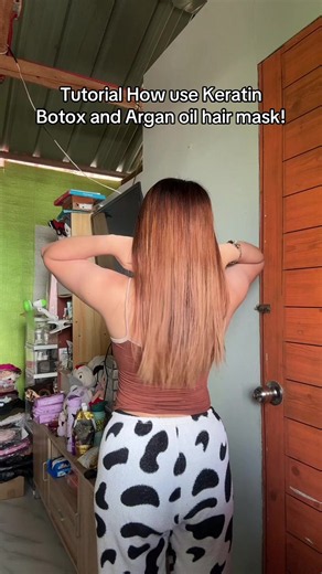 Keratin Botox & Argan Oil Hair Mask Tutorial