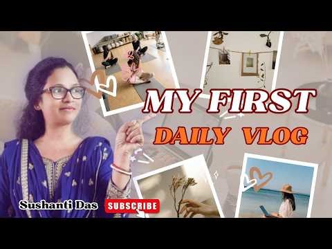 My Vlogging Journey Begins | First Video by Sushanti |