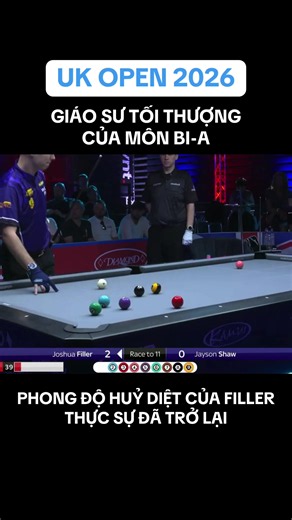 Bái phục #joshuafiller #billiards #xuhuong #duongquochoang #ukopen