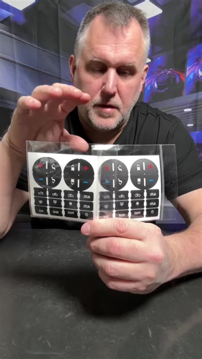 2 Packs AC Dash Button Repair Kit -Compatible with Chevy, Best for Fixing Ruined Faded A/C Control Buttons - Decal Replacement Fits Select 07-14 GM Vehicles - Car SUV Van Truck Accessories #chevydecals #acdecals