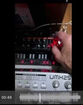 Live Track Synthesizer , JT MINI Behringer #behringer .#jtmini #jt mini