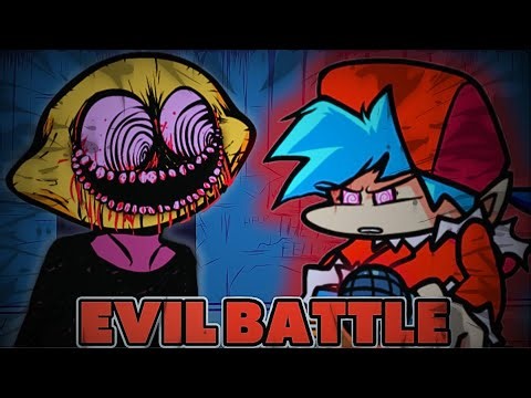FRIDAY NIGHT FUNKIN' mod EVIL Monster VS Spirit BF (COVER/monochrome)