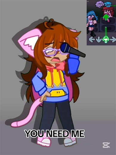 Idk, But she sing to Kapi. . . . #FNF #Fnf #fridaynightfunkin #Kapi #gacha