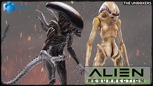 Watch Alien Resurrection Newborn & Lead Alien Warrior Figures by Hiya Toys A.mp4 on Amazon Live