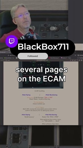 Do not use your own ECAM SOPs in the Fenix A320 for MSFS..