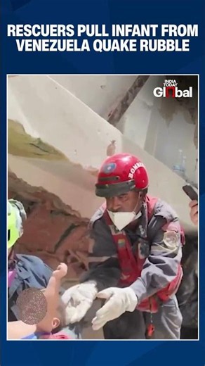 Miracle Rescue: U.S. Teams Pull Infant From Venezuela Earthquake Rubble!