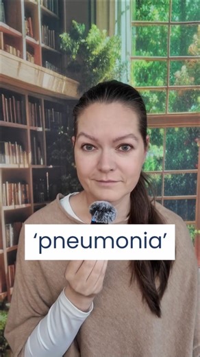 How to pronounce 'pneumonia' correctly? #englishpronunciation
