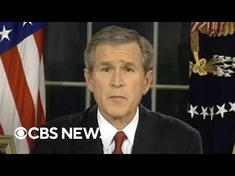 From the archives: Bush announces invasion of Iraq in 2003 address to the nation