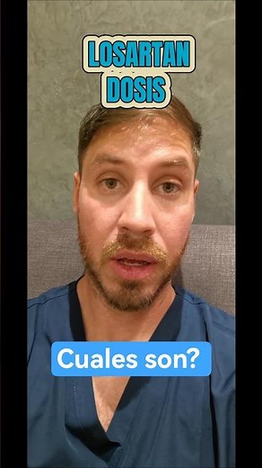 Losartan, cuales son las dosis? #hipertension #losartan #dosis