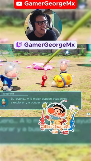 Ochin conoce a los pikmin! #pikmin4 #pikmin #pikmin3 #pikminbloom #pikmin2 #pikminmemes #pikminmusic #gamergeorgemx #gamerentiktok #parat #tutorial