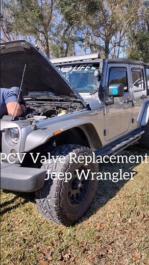 PCV Valve Replacement 2013 Jeep Wrangler!