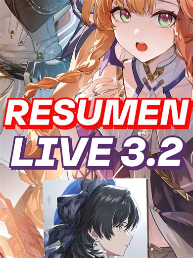 ¡El resumen del live de la 3.2 de Wuthering Waves! ⭐ ¡Mucho contenido y Celebraciones! 💜 #wutheringwaves #noticias #novedades #gameplay #gamesandchill