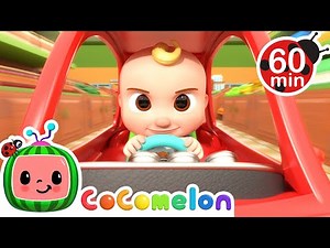 JJ's Big Race 🏎️ | Cocomelon | Express Yourself! - Moonbug Kids