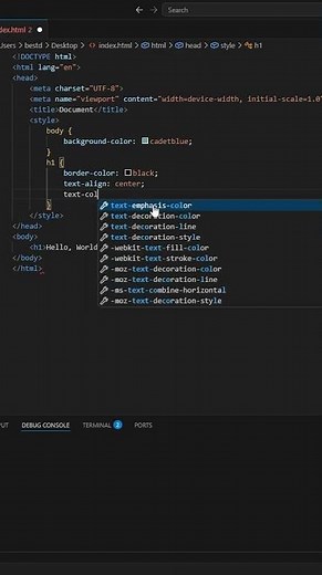 Forget the Boring "Hello World": I Made It STYLISH with HTML!