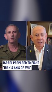 Israeli Prime Minister Benjamin Netanyahu has told Israelis to prepare to fight ‘Iran's axis of evil’ as the U.S. warned that a ballistic missile attack on Israel could be imminent. #Israel #Iran #IranAttack #Netanyahu #BenjaminNetanyahu | CGTNEurope