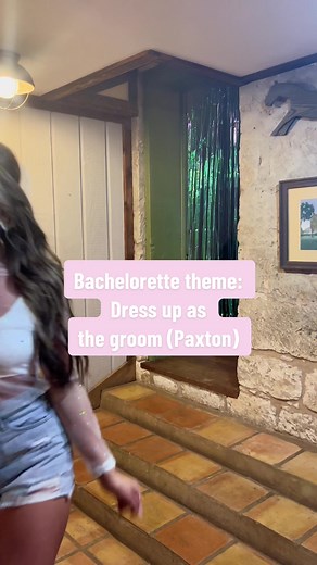 Bachelorette Theme: Dress Up as the Groom Ideas