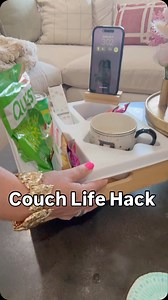 Your couch just got an upgrade. 🛋️ This cup holder tray keeps snacks, drinks, remotes, and even your phone all in one spot… and it’s only $12.99 right now! Comment COUCH and I’ll send you the Amazon link before it sells out! @amazonfinds @amazon | Hip2Save
