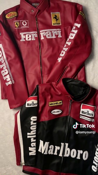 F1 Race Jacket Collection - Trendy Leather Racing Jackets