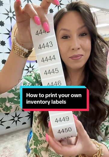 How to Print Custom Inventory Labels Easily