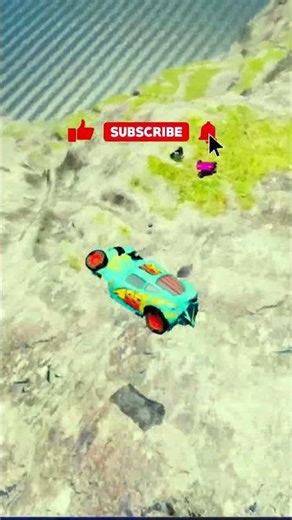 Truck vs Giant Lava Pit 😱 BeamNG drive #94 #beamng #beamngdrive #usa #brasil #viral #short #shorts'