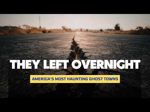 They Left Overnight — America's Most Haunting Ghost Towns!
