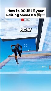 How to Edit faster ✅ #fortnite