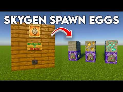 How to Make a Spawn Egg Shop for Your Skygen!
