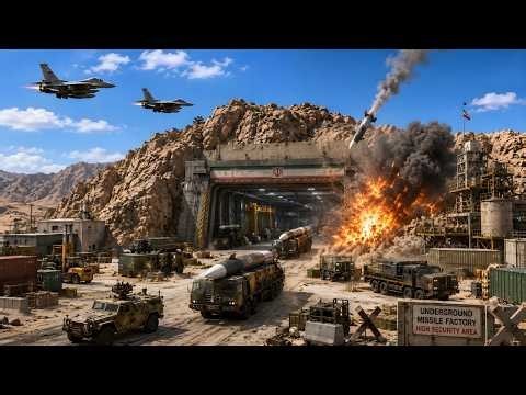 US Strikes Iran's Underground Missile Factory | ARMA 3