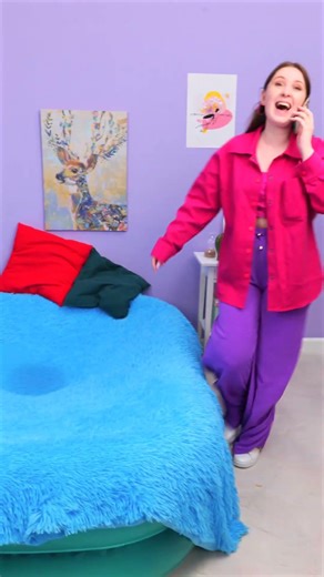 Epic Bed Pool Surprise Prank! 😂 #Hilarious