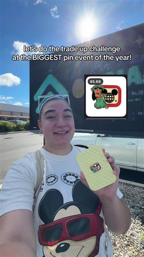 DISNEY PIN TRADE UP CHALLENGE! i started at a $5 pin and worked my way up to…… a $300 pin!!!! this has been my most successful trade up challenge YET! a big thanks to the following for participating! @PinDragons | Brandon & Taylor cookies pins @Lorena @H&K Enchanted Co. @MagicPinKeepers disney pin raver @Disneypinlady @tntpinco @charpintrades and thank you to @GoPinPro ✨️ & @the_figment_guy for hosting! #disneypins #disneypintrading #tradeupchallenge #disneypincollection #pintrading