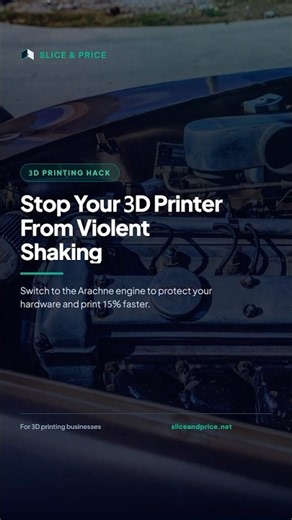 How to Stop 3D Printer Shaking with Arachne Engine