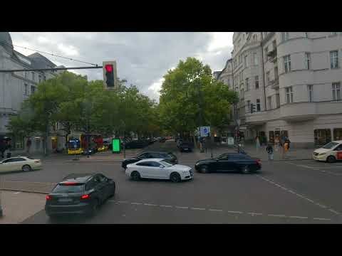 Berlin Bus Ride | From U Mehringdamm to S Grunewald | Everyday City Life & Streets