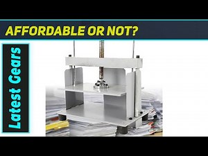 The Ultimate Manual Flat Paper Press Machine: Perfect Flatness for A4 Documents!