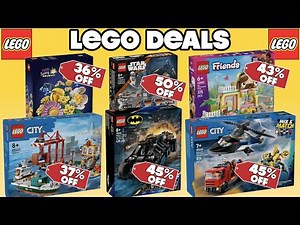 LEGO 40-50% OFF AMAZON. CHEAPEST PRICES YET!
