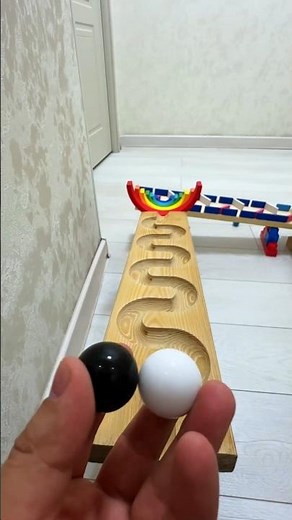 Marble Run Race 129 ☆ HABA Slope, Dump Truck & Garbage Trucks & Ambulance & Vehicle