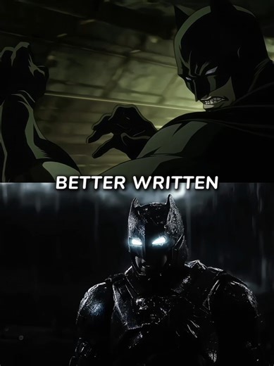 Nolan Batman vs DCEU Batman