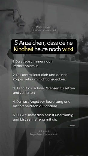 Psychologie: 5 Anzeichen, dass deine Kindheit heute noch wirkt