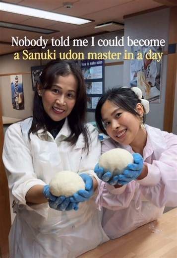 Experience Handmade Udon in Takamatsu, Japan