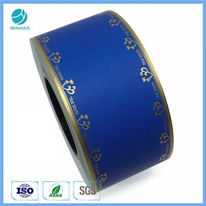 [Hot Item] 35GSM Perforation Cigarette White Logo Printed Tipping Paper