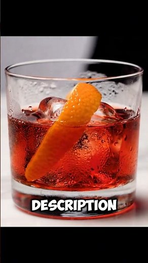 How to Make a Classic Negroni | 3-Ingredient Cocktail 🥃