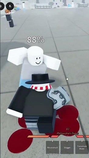 Practicing Black Flash in Jump Showdown