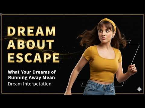 Dream about escape: What Your Dreams of Running Away Mean | Dream Interpretation